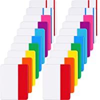 400 Piezas de Índice Adhesivas de 2 Pulgadas Etiquetas Adhesivas Banderas de Archivo Grabable y Reposicionable para…